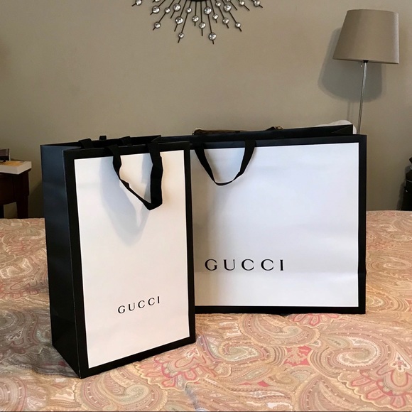 gucci bag paper